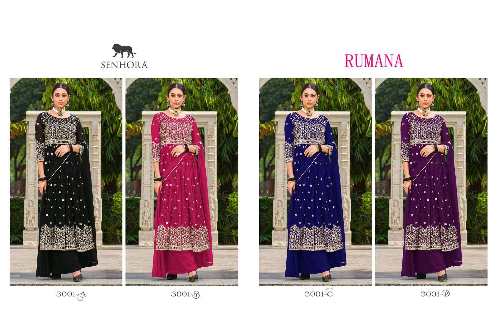 Senhora Rumana 3001 Colors Designer Nayra Style Dress Festive Collection view 14