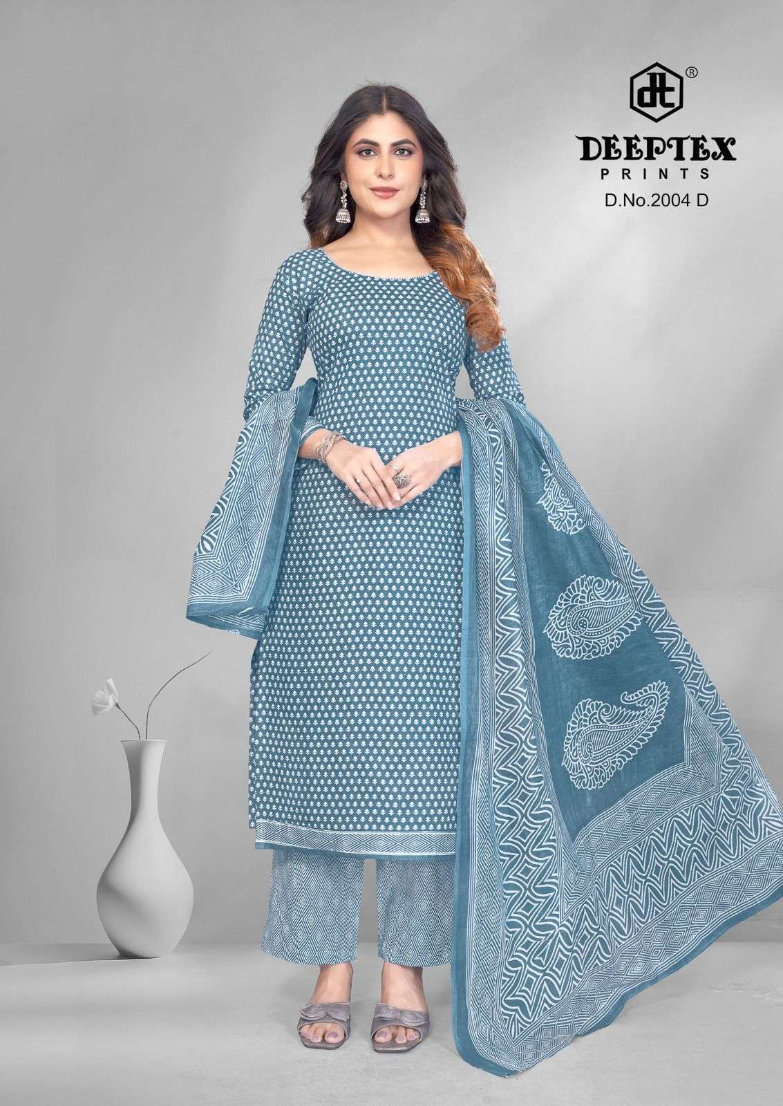 Deeptex 4 Colour Vol 2 Premium Wear Cotton Dress view 19