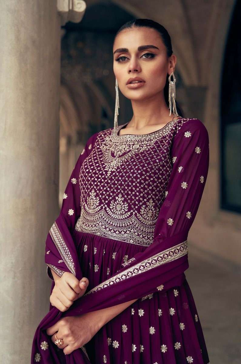 Aashirwad Gulkand Sadaf Wedding Wear Lehenga Style Designer Dress view 4
