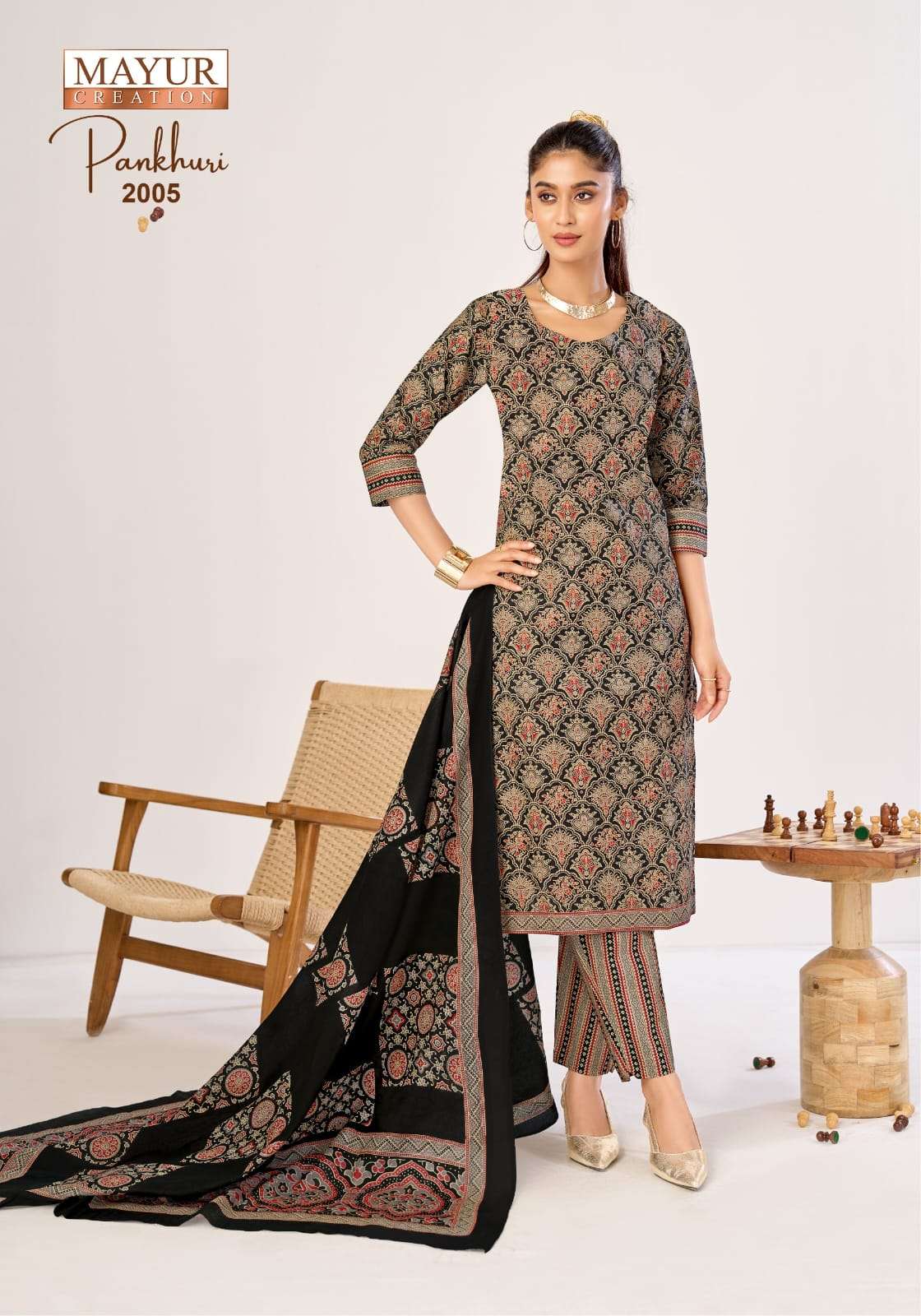 Mayur Pankhuri Vol 2 Pure Cotton Dress Material view 7