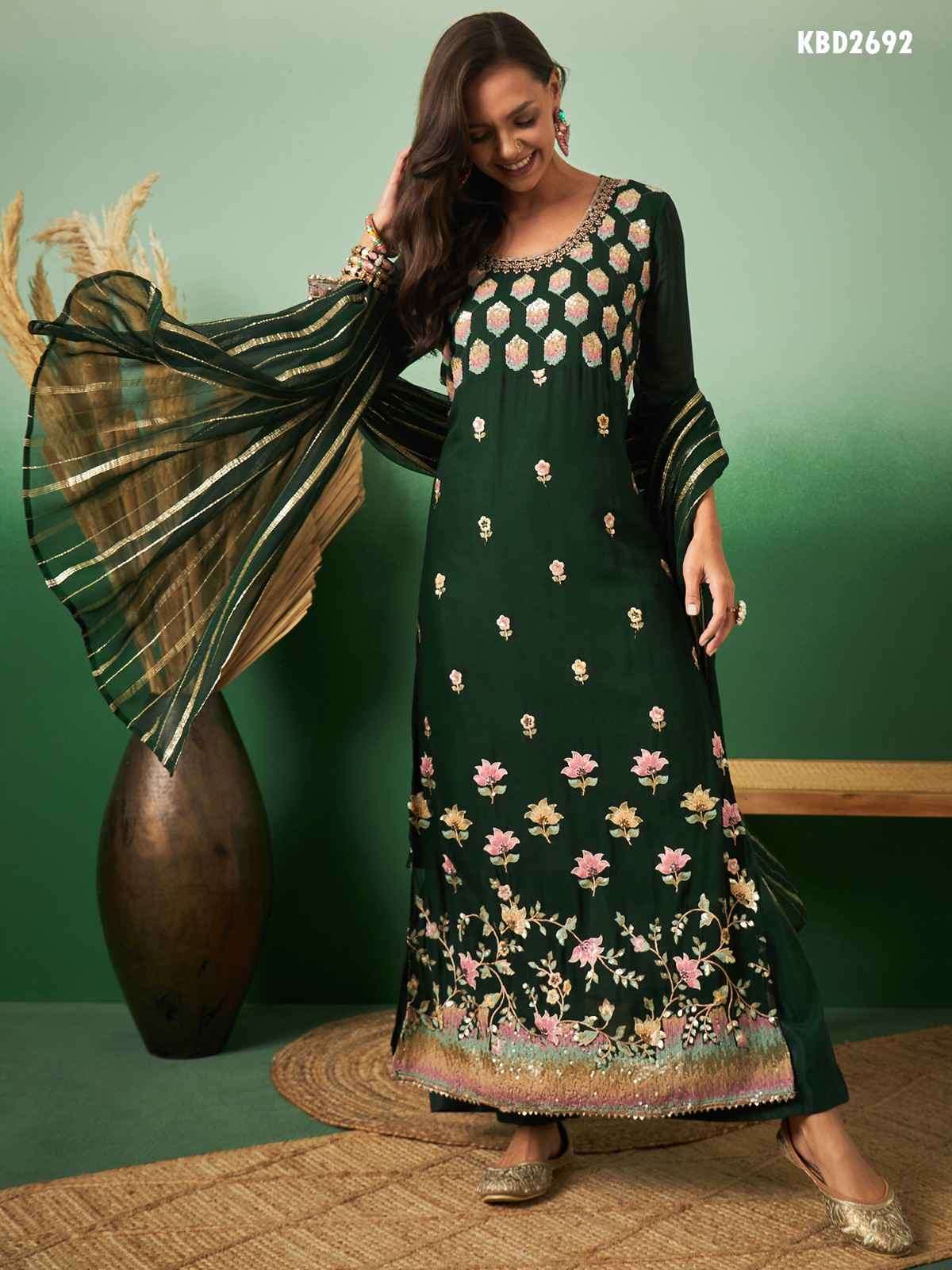Mahotsav Hanika 2687 To 2698 Stylish Designer Georgette Suits Online Collection view 12
