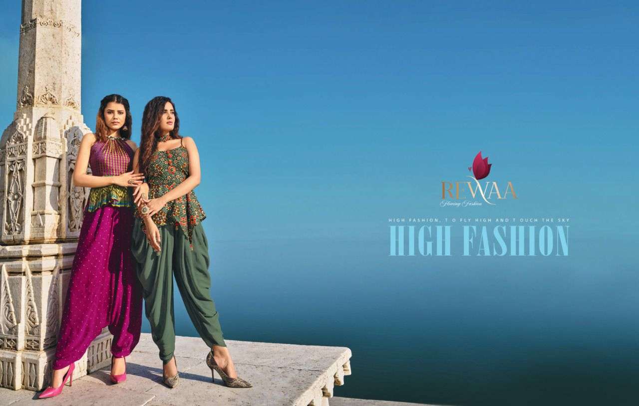 Rewaa Parampara Vol 1 Designer Exclusive party Wear Readymade Collection view 7