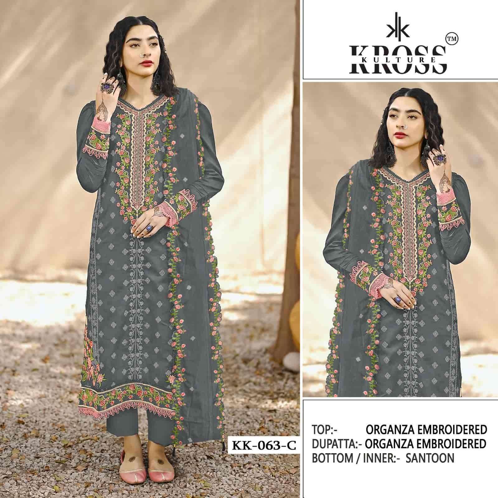 Kross Kulture KK 063 Colors Pakistani Party Wear Style Designer Salwar Suit Wholesalers view 4