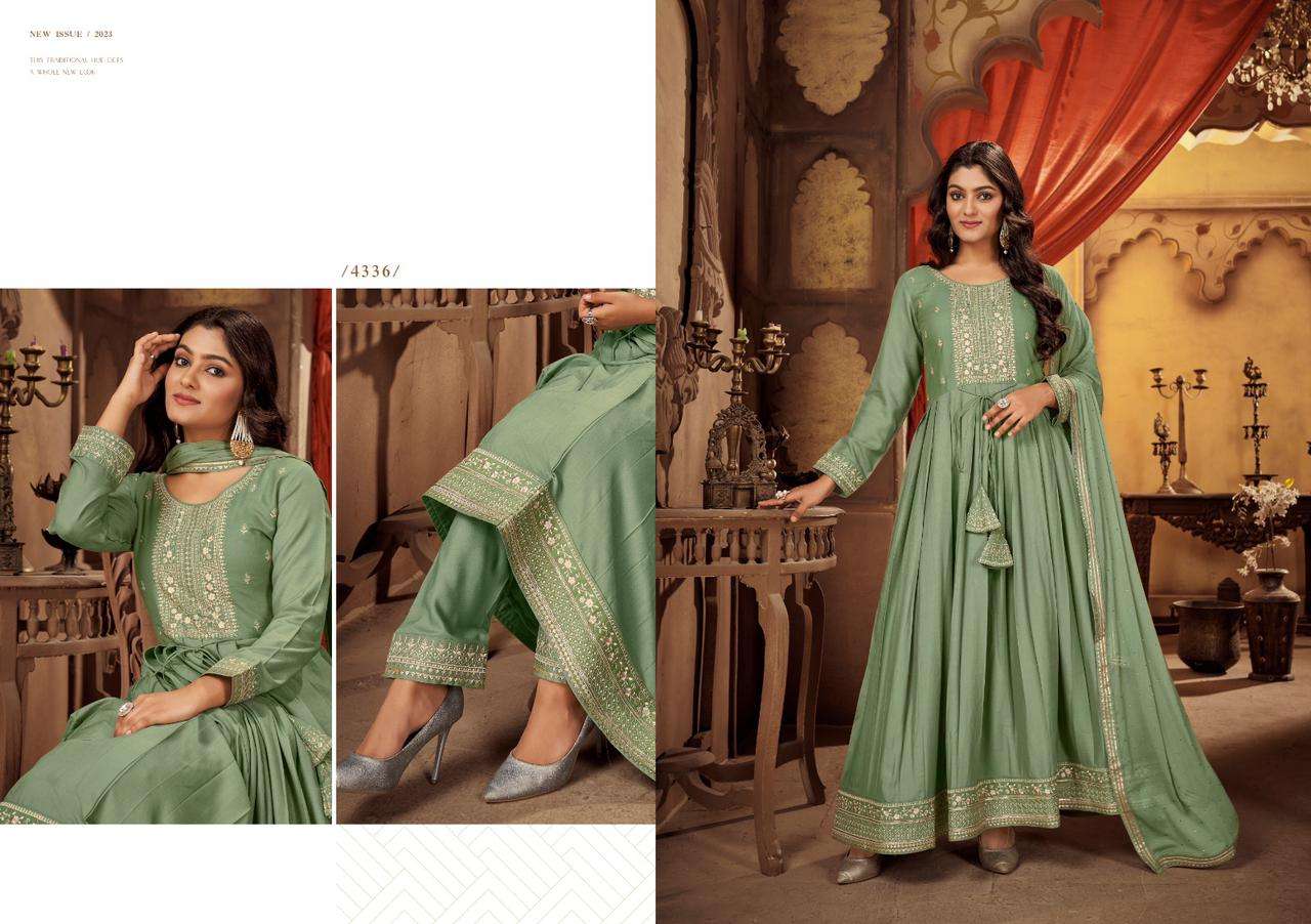 Rangoon Mahira Fancy Anarkali Style Readymade Dress view 14