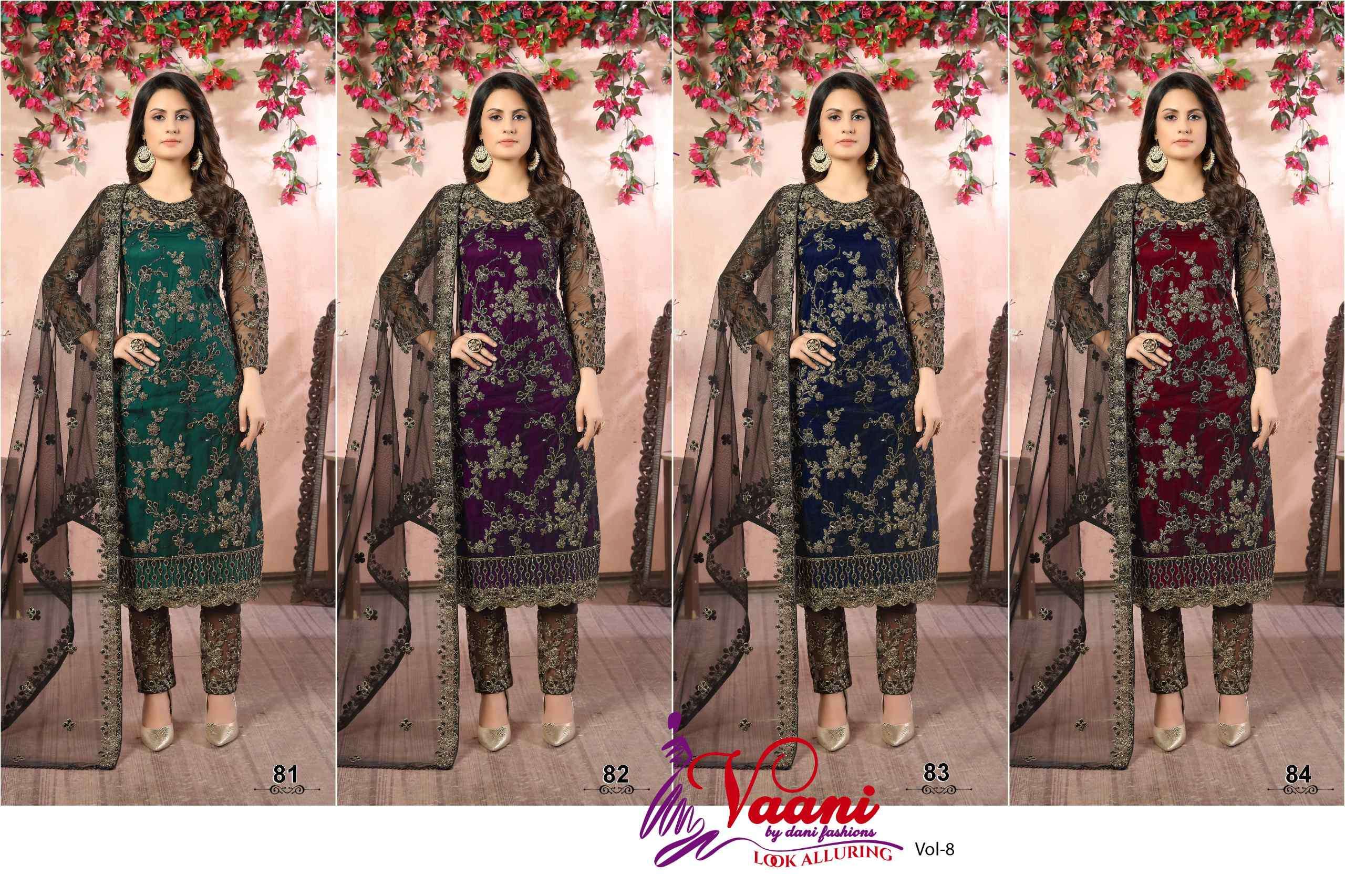 Aanaya Vaani Vol 8 Partywear Salwar Suit view 11