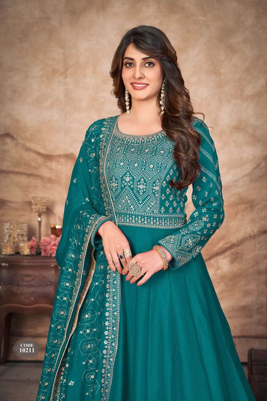 Anjubaa Vol 21 Latest Designer Partywear Dress view 6