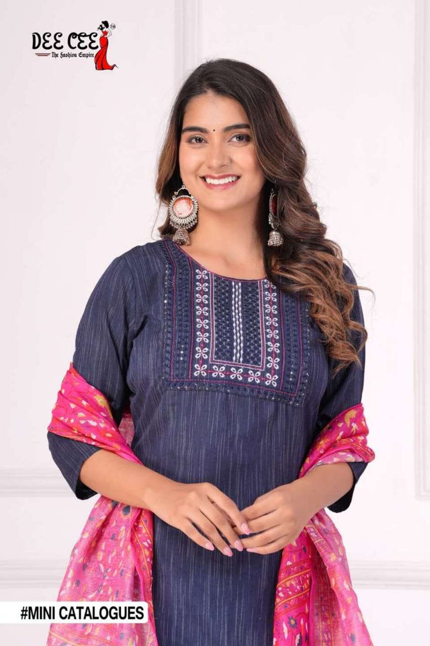 Dee Cee Noor Jahan Straight Style 3 Piece Pair Ladies Collection view 10