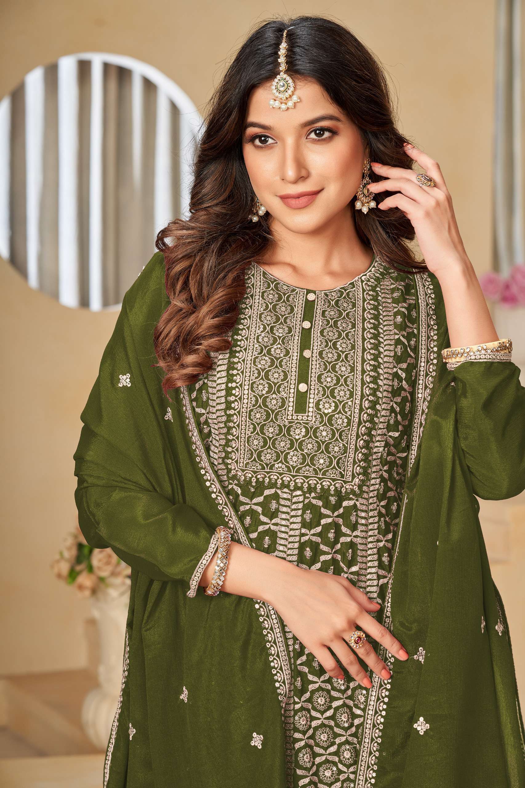 Anjubaa Vol 30 10301 To 10304 Exclusive Sharara Style Dress Festive Collection view 5