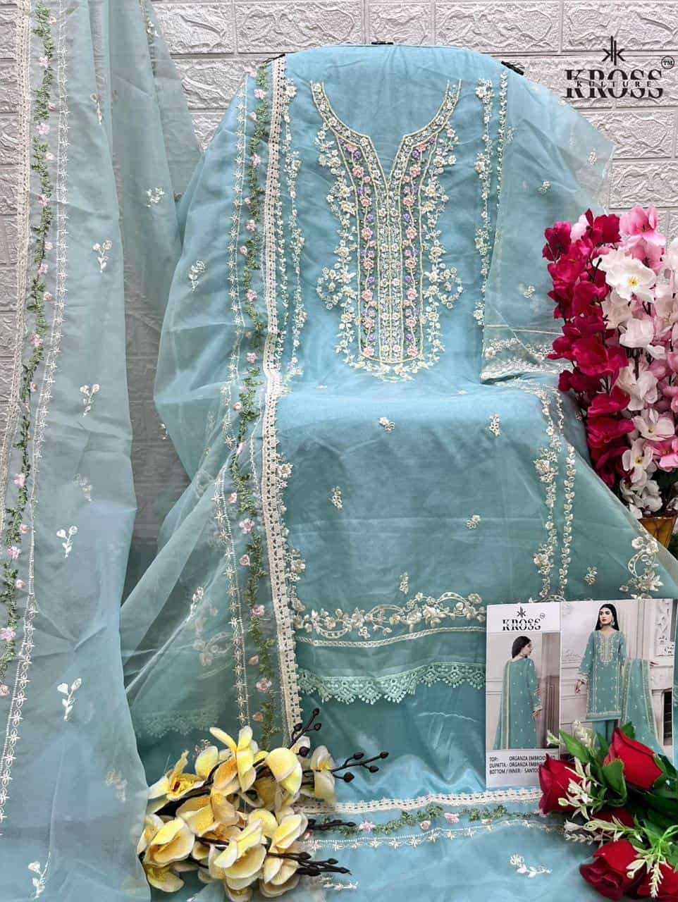 Kross Kulture KK 077 Colors Festive Wear Style New Designer Pakistani Suit view 9