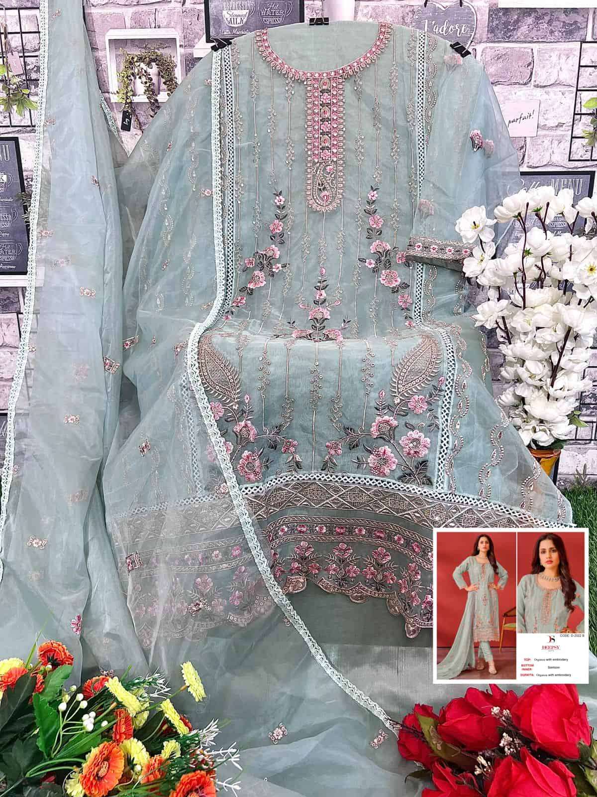 Deepsy D 2022 Colors Pakistani Style Festive Wear Designer Suit Wholesalers view 9