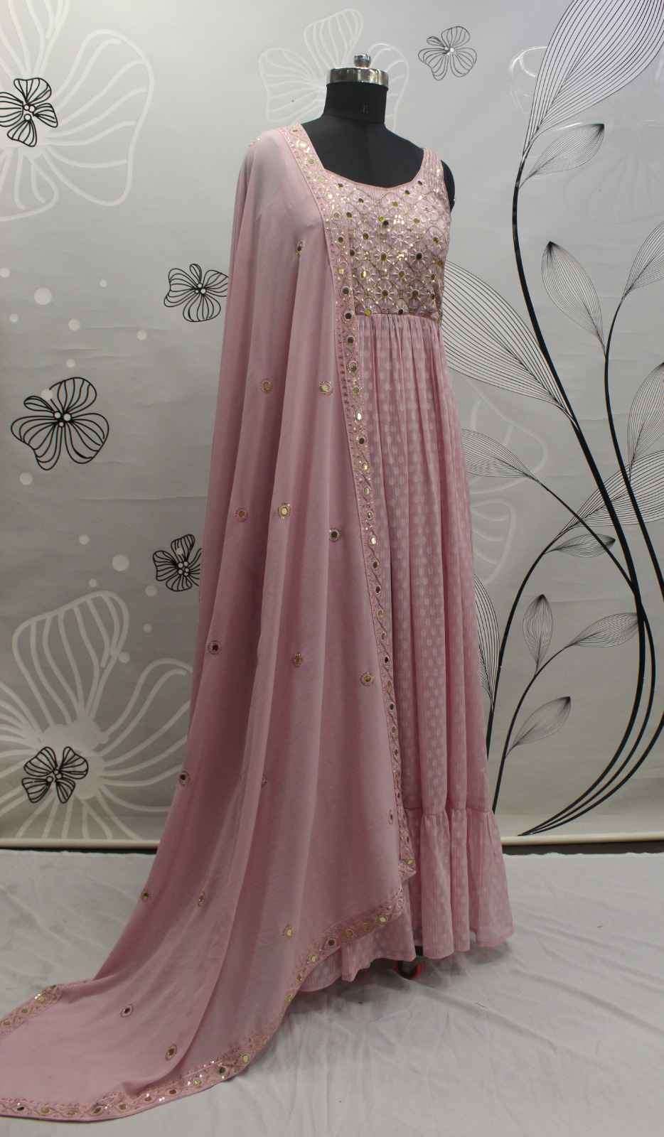 Shubhkala Flory Vol 31 Latest Frill Designs Festive Wear Dess Collection New Arrivals view 17