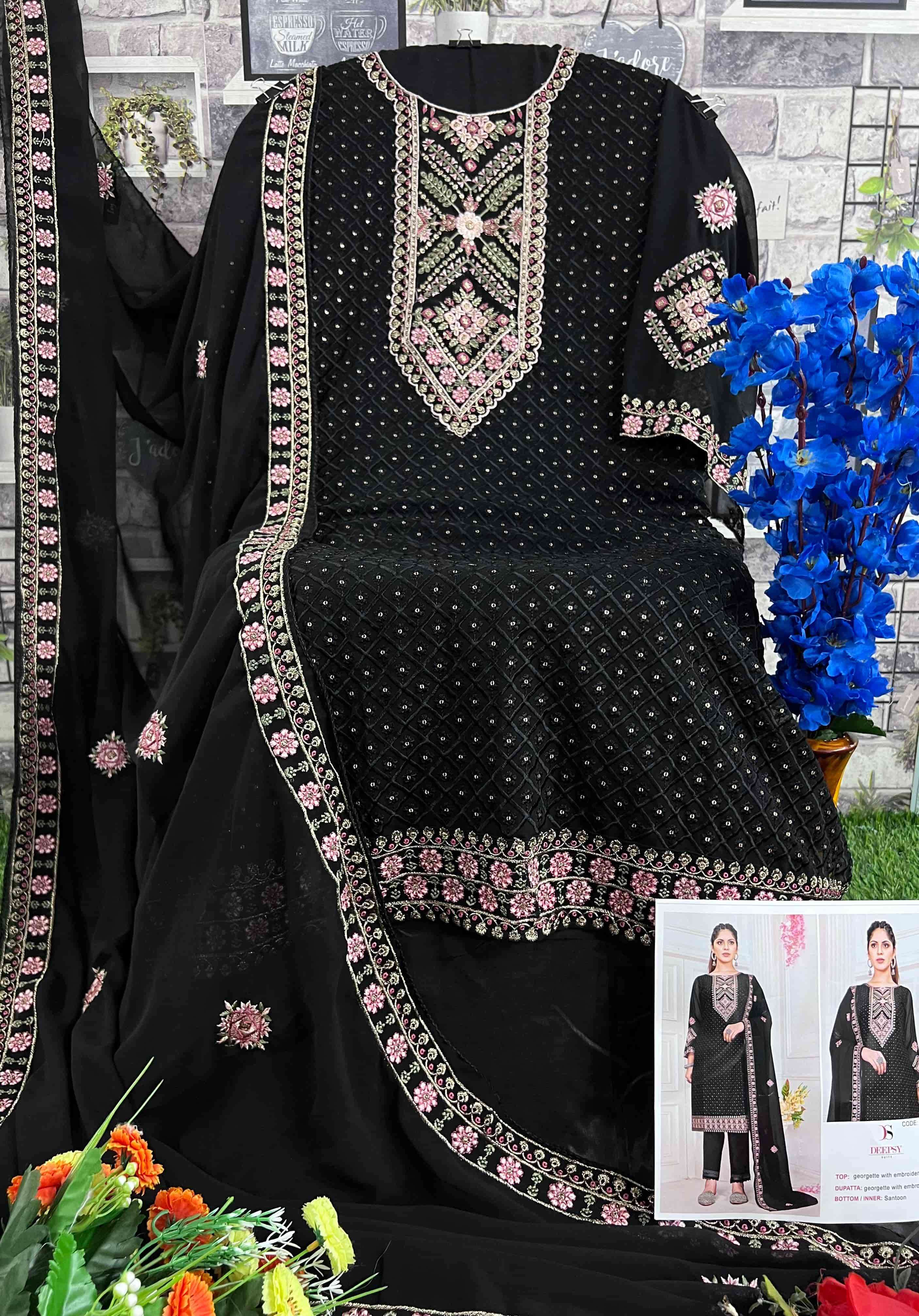 Deepsy D 2017 Colors Pakistani Festive Wear Style Designer Salwar Suit Wholesalers view 7