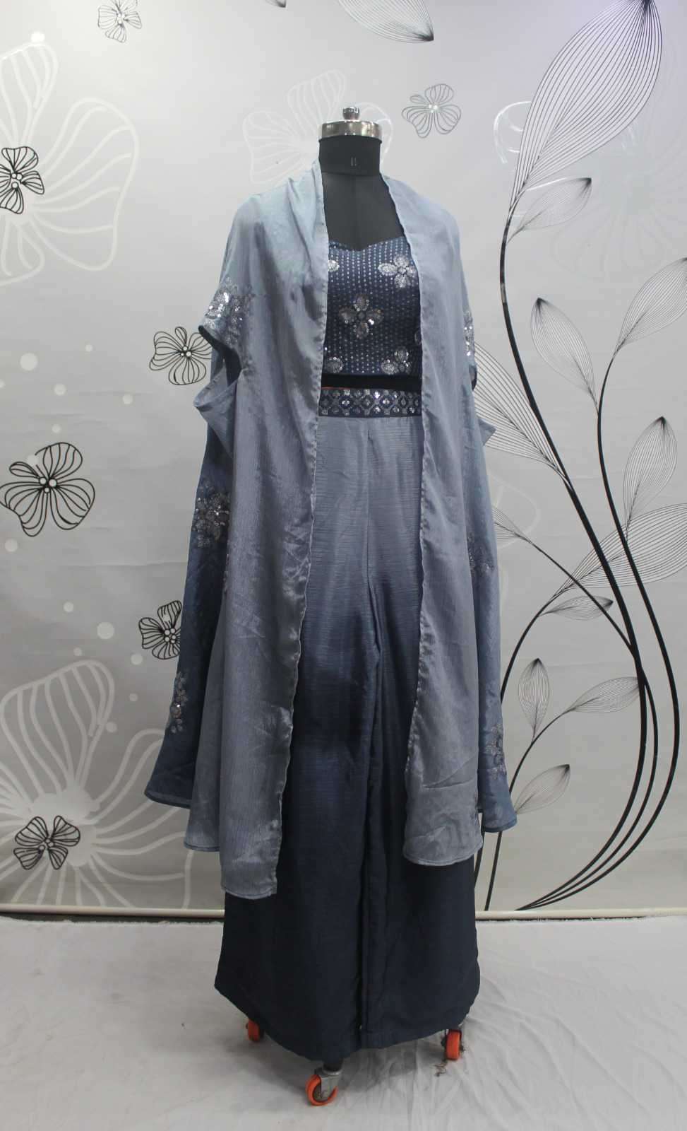 Shubhkala Flory Vol 34 Exclusive Shrug Style 3 Piece Stylish Western Outfit view 21