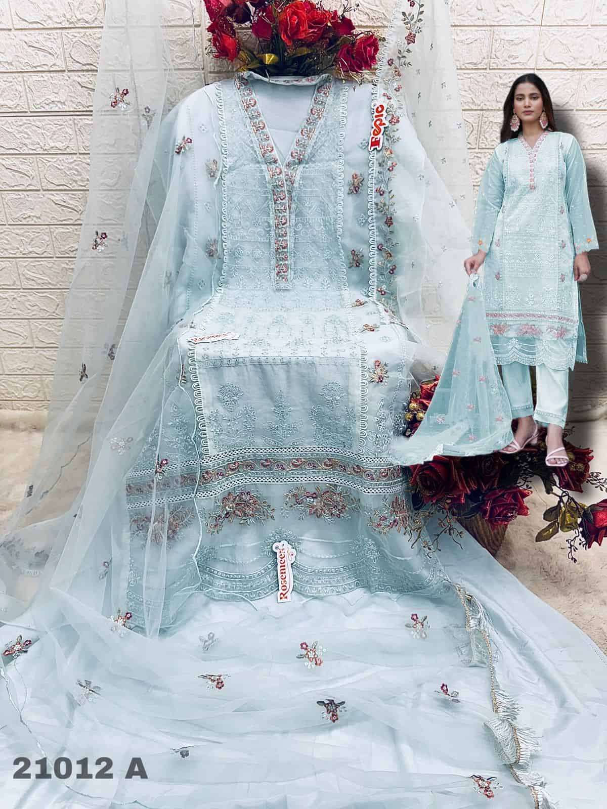 Fepic Iraaday Pakistani Embroidered Suit IR 21012 view 6