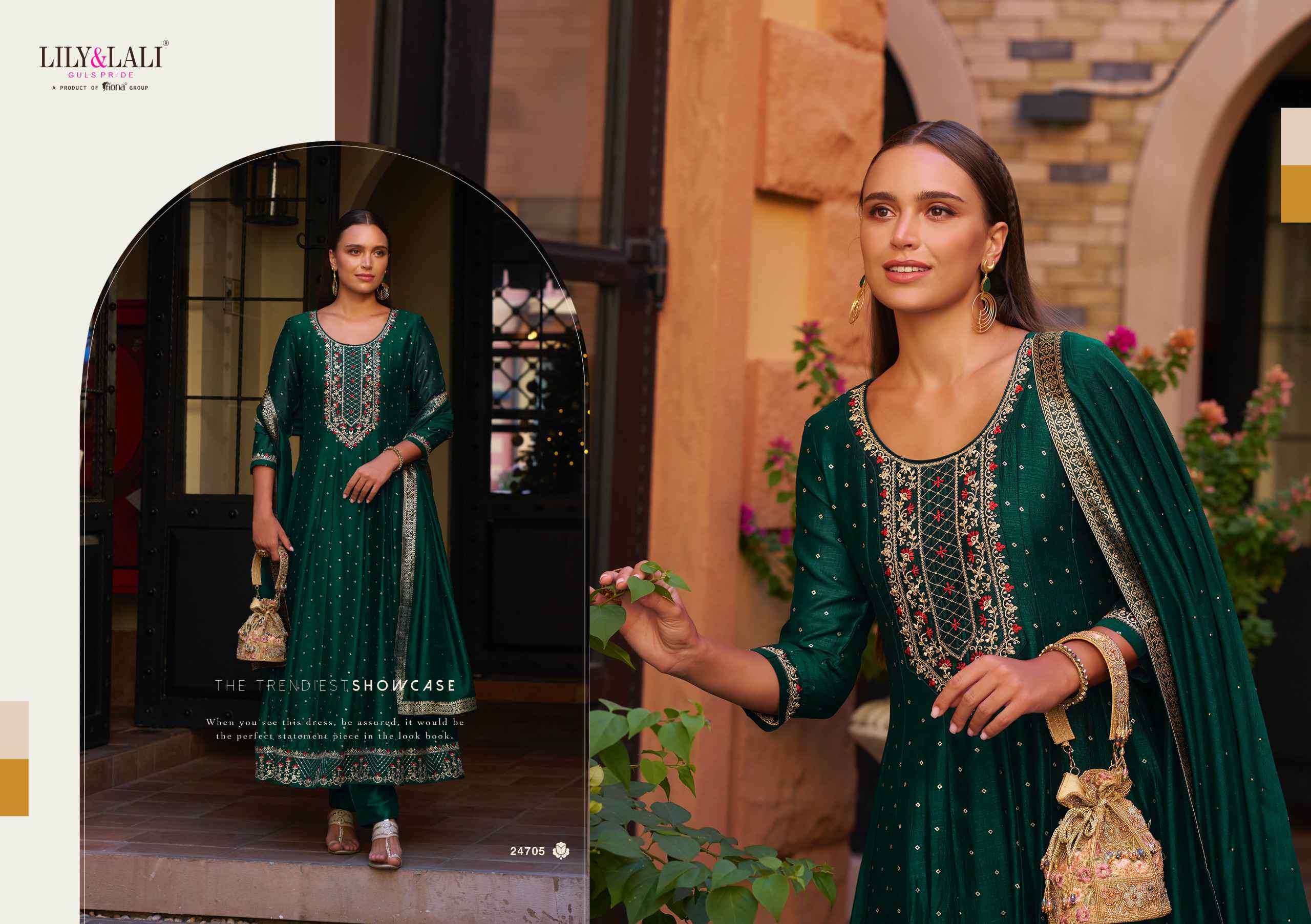 Lily And Lali Anarkali Premium Designs Anarkali Dress view 5
