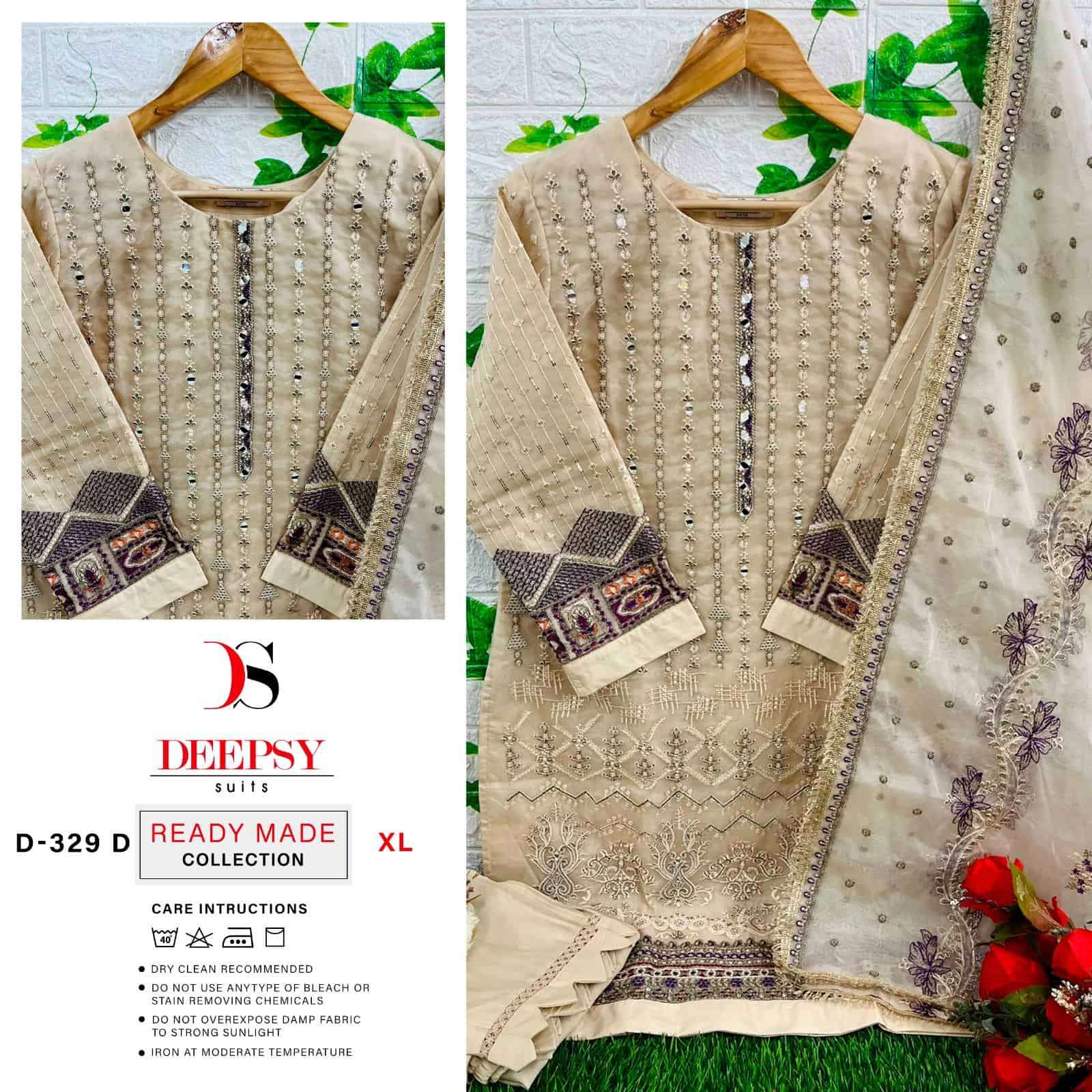 Deepsy D 329 Colors Pakistani Style Readymade Suit Wholasaler view 7