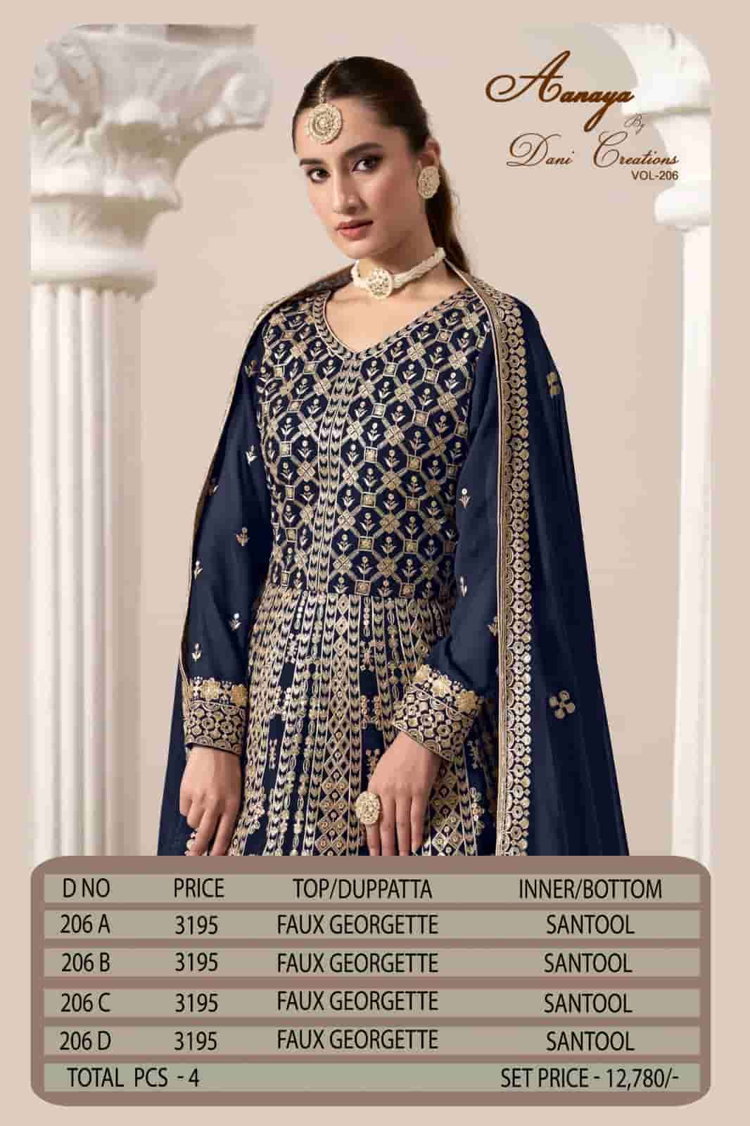 Twisha Aanaya Vol 206 Party Wear Style Designer Gowns Wholesalers view 10