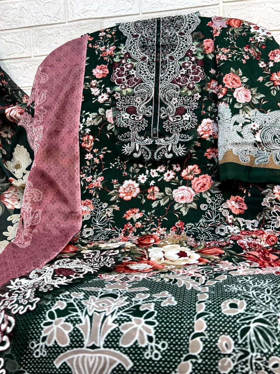 Aasha Designer Needle Wonder Cotton Suit view 7