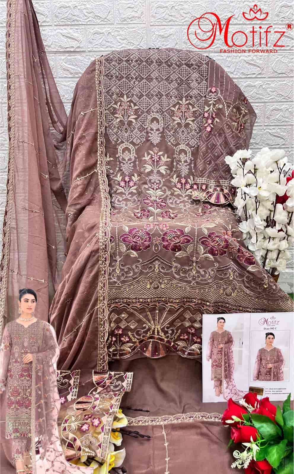 Motifz 392 Colors Pakistani Festive Wear Style Designer Salwar Suit Wholesalers view 7