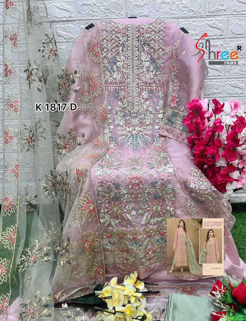 Shree Fabs K 1817 Colors Heavy Designer Style Pakistani Salwar Suit Wholesalers view 6