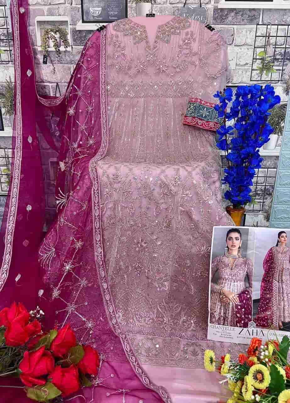 Zaha Chantelle Vol 4 10025 Hits Colors Party Wear Style Heavy Designer Suit Collection view 9