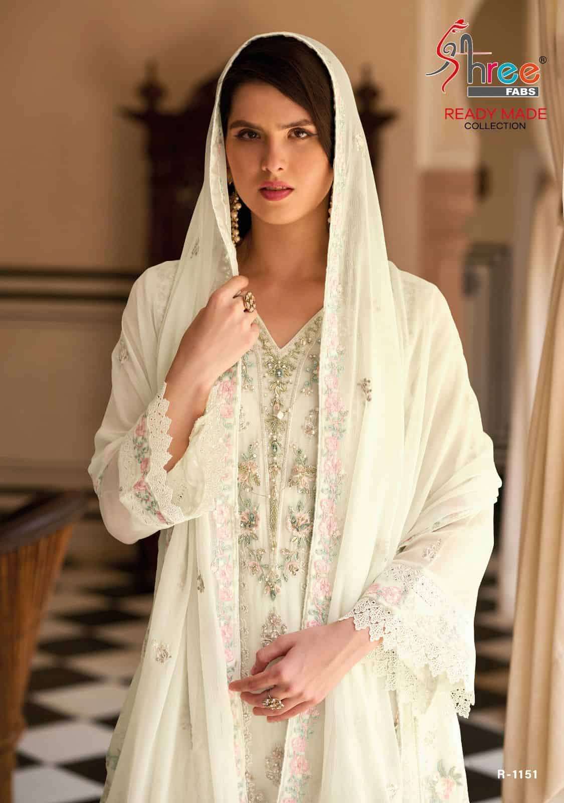 Shree Fabs R-1151B Pakistani Party Wear Set view 4