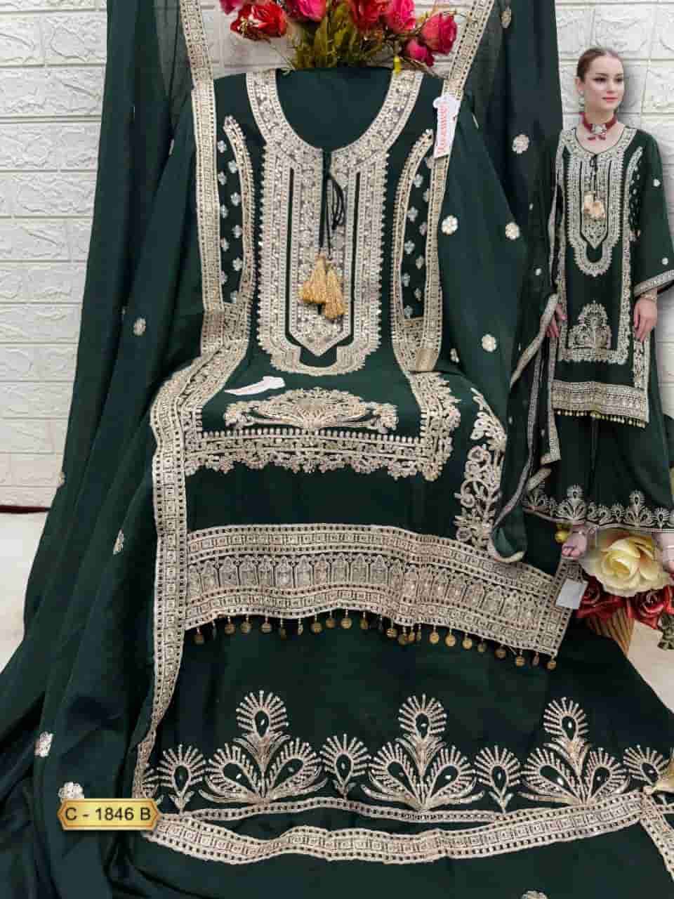 Fepic C 1856 Colors Pakistani Festive Wear Style Designer Suit Wholesalers view 6