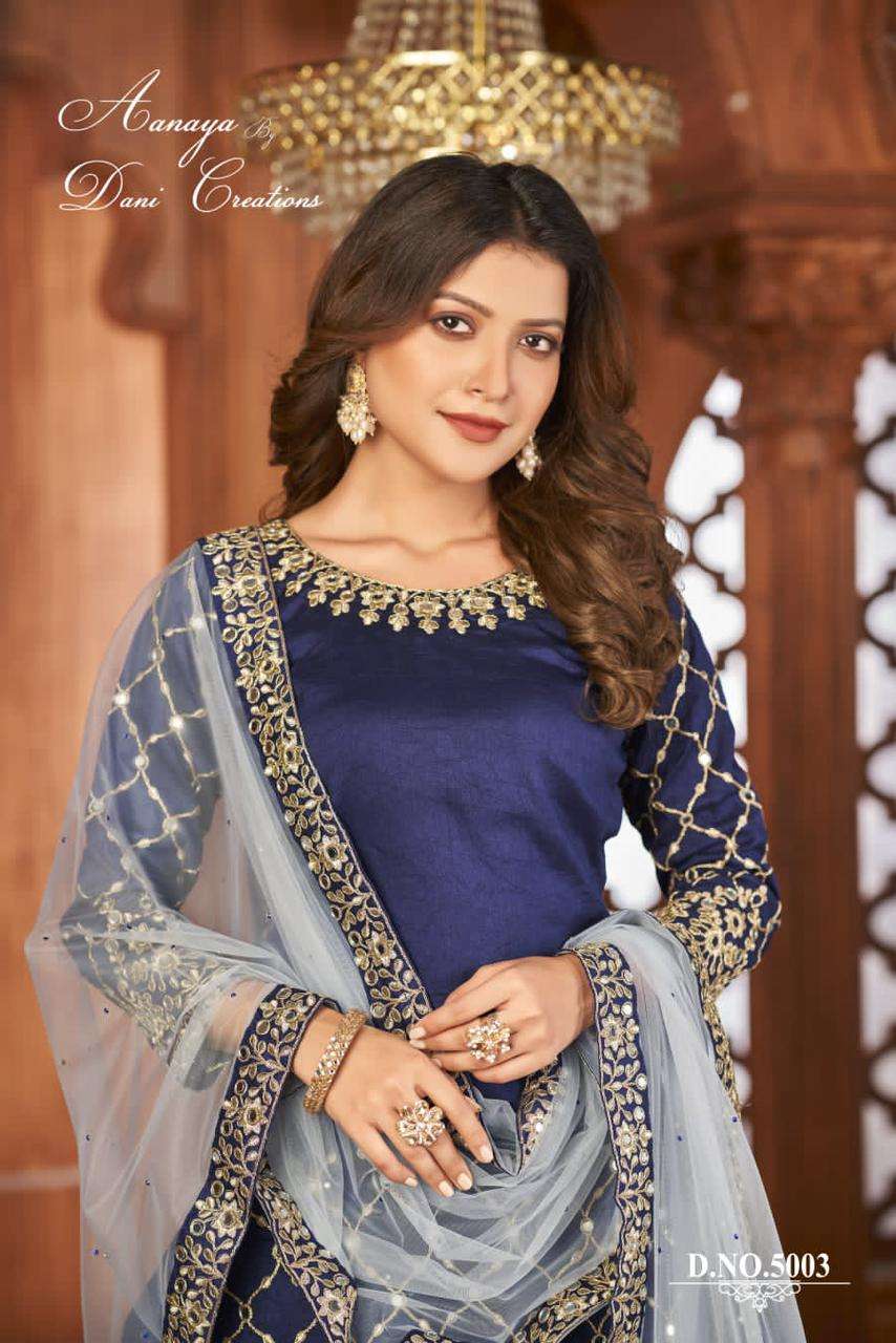 Aanaya Patiala Style Designer Party Wear Dress view 10