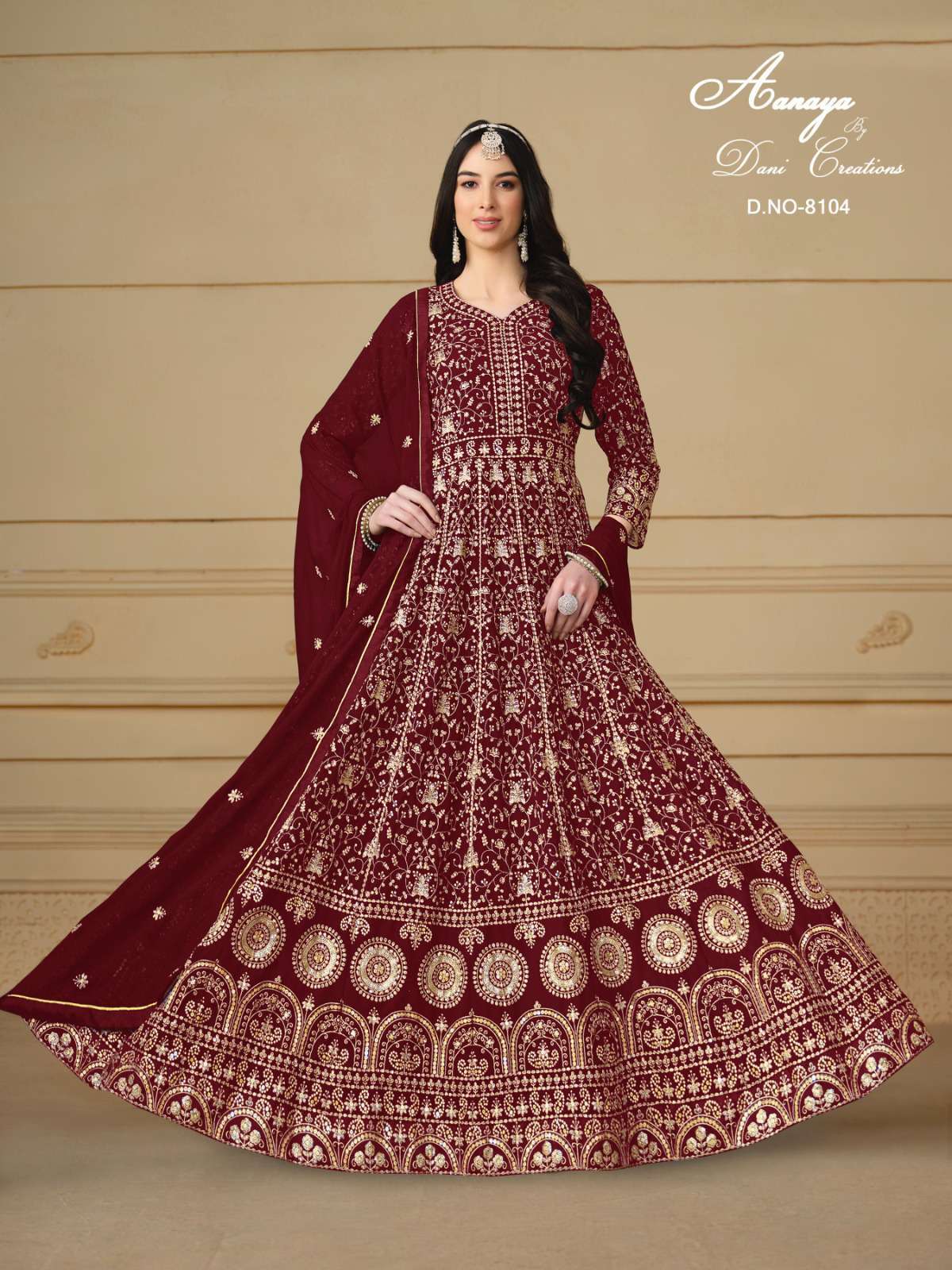 Aanaya Vol 181 8101 To 8104 Designer Anarkali Style Wedding Dress view 10