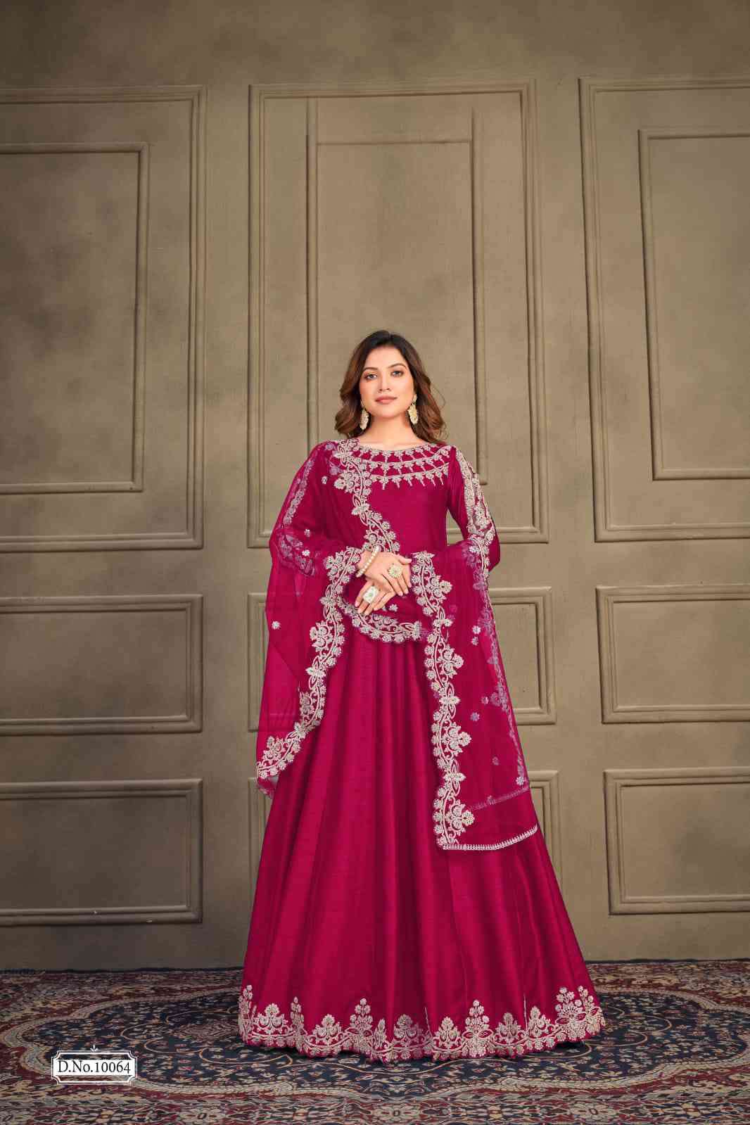Anjubaa Vol 6 Party Wear Designer Anarkali Gown Single Collection view 2