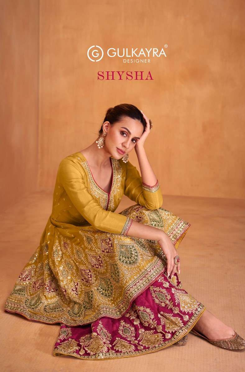 Gulkayra Shysha Festive Wear Fancy Designer Dress Readymade Collection view 9
