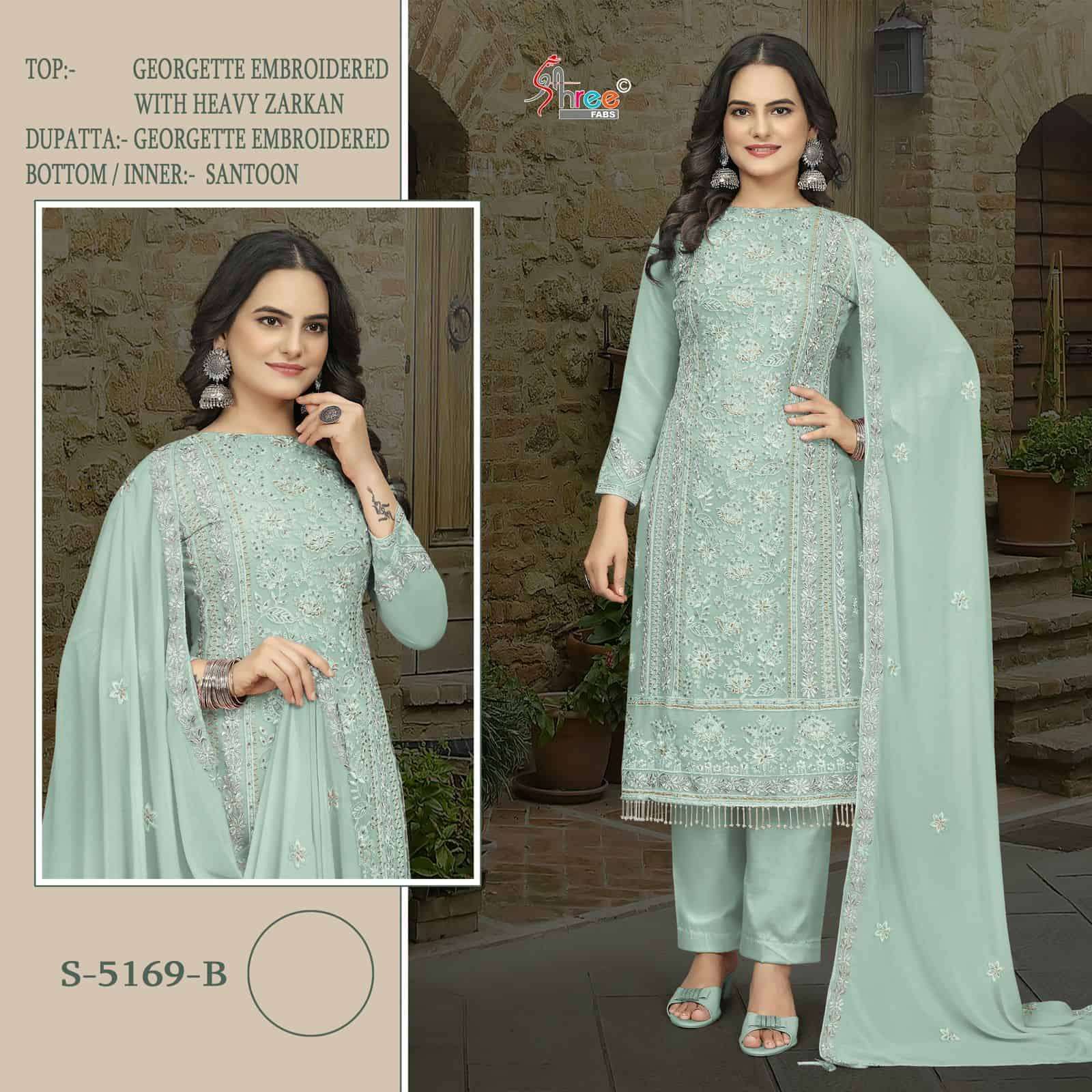 Shree Fabs S 5169 Colors Pakistani Embroidered Salwar Suit Wholesalers view 4