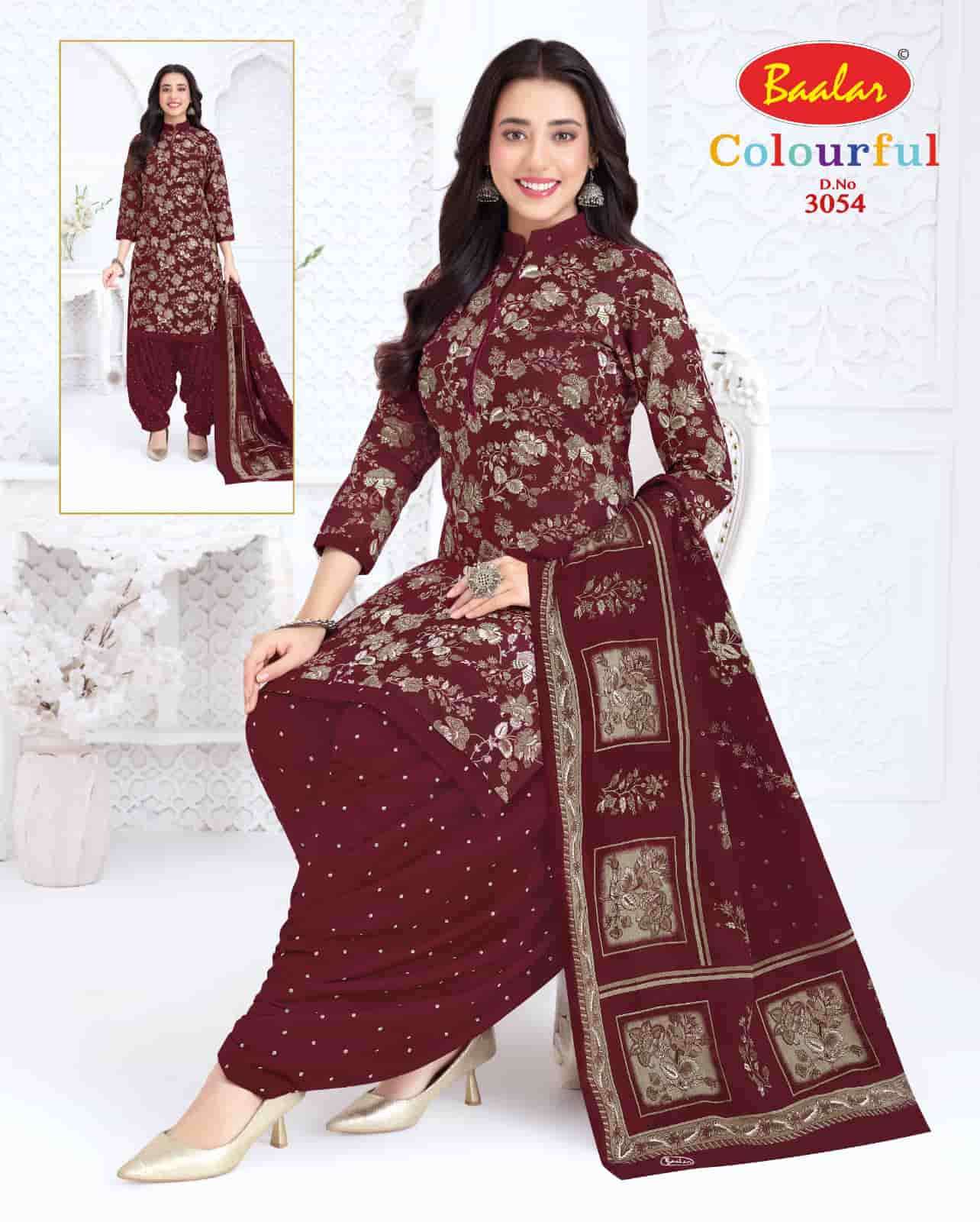 Baalar Colourful Vol 30 Pure Cotton Unstitch Salwar Suit view 6