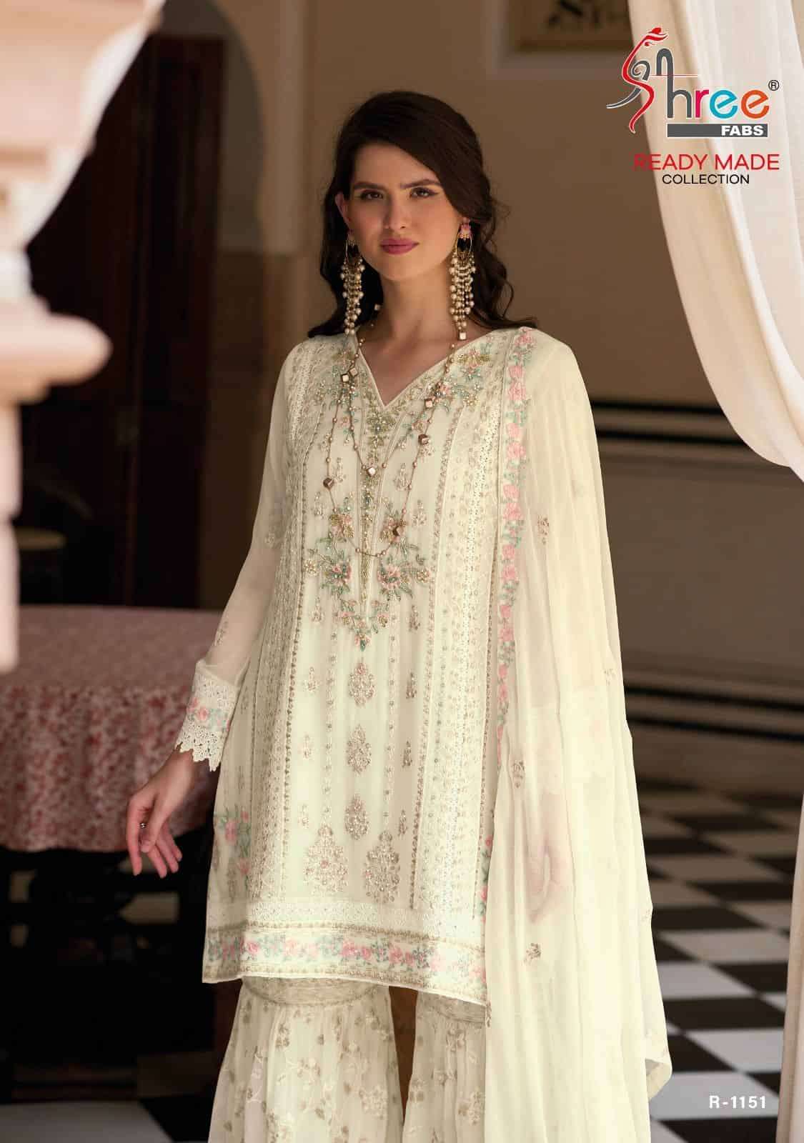 Shree Fabs R-1151B Pakistani Party Wear Set view 2
