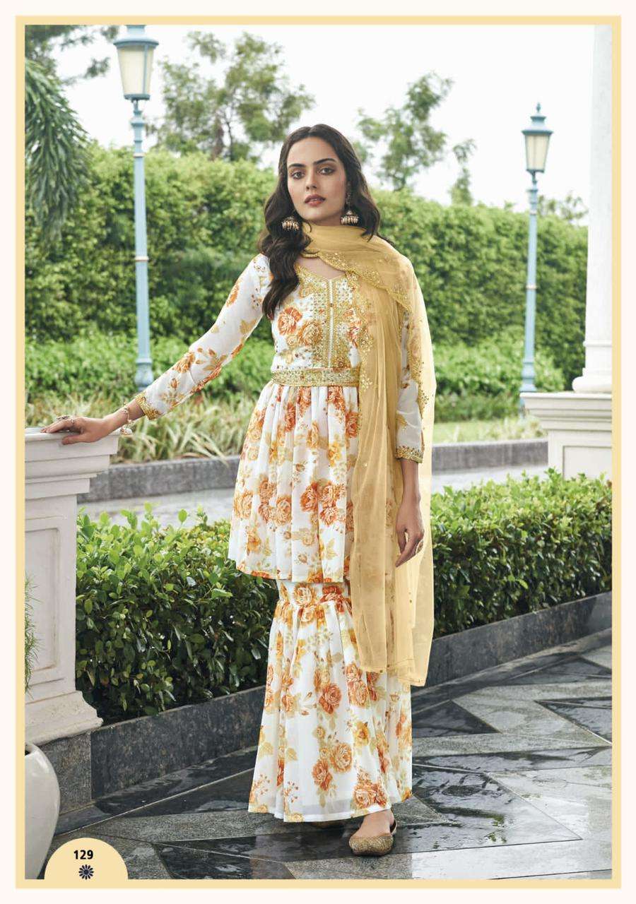 Shreematee Zimal Exclusive party Wear georgette suit view 6