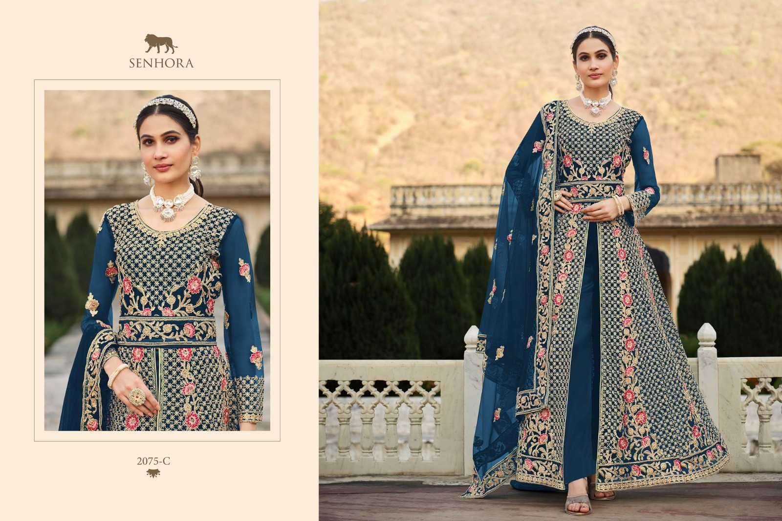 Senhora Carolina 2075 Designer Anarkali Suit view 9