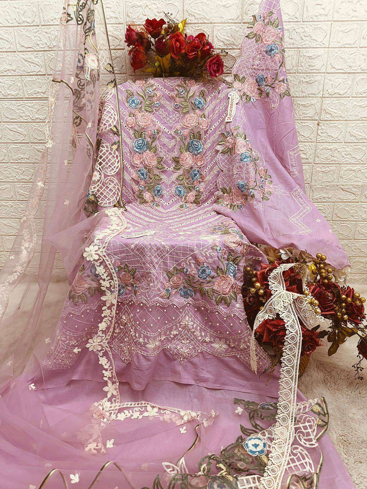 Fepic Rosemeen Cotton Embroidered Salwar Suit view 2