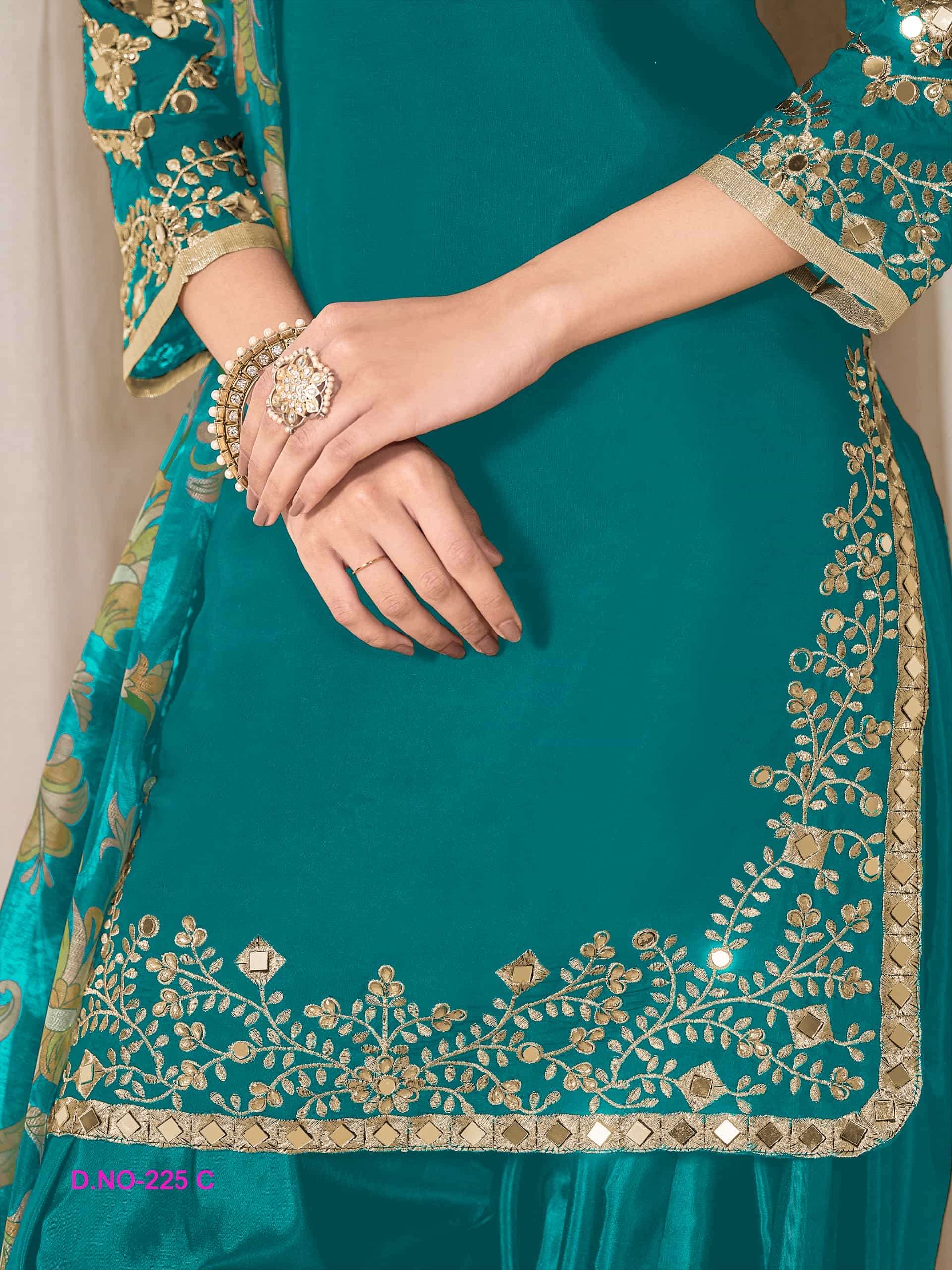 Aanaya Vol 225 Patiyal Style Silk Suit view 12