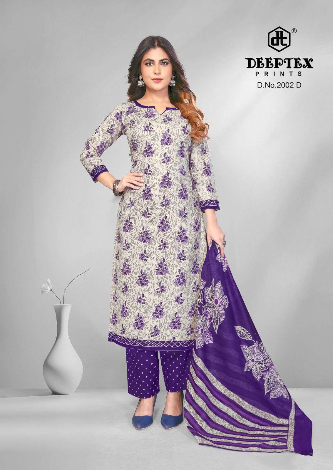 Deeptex 4 Colour Vol 2 Premium Wear Cotton Dress view 23