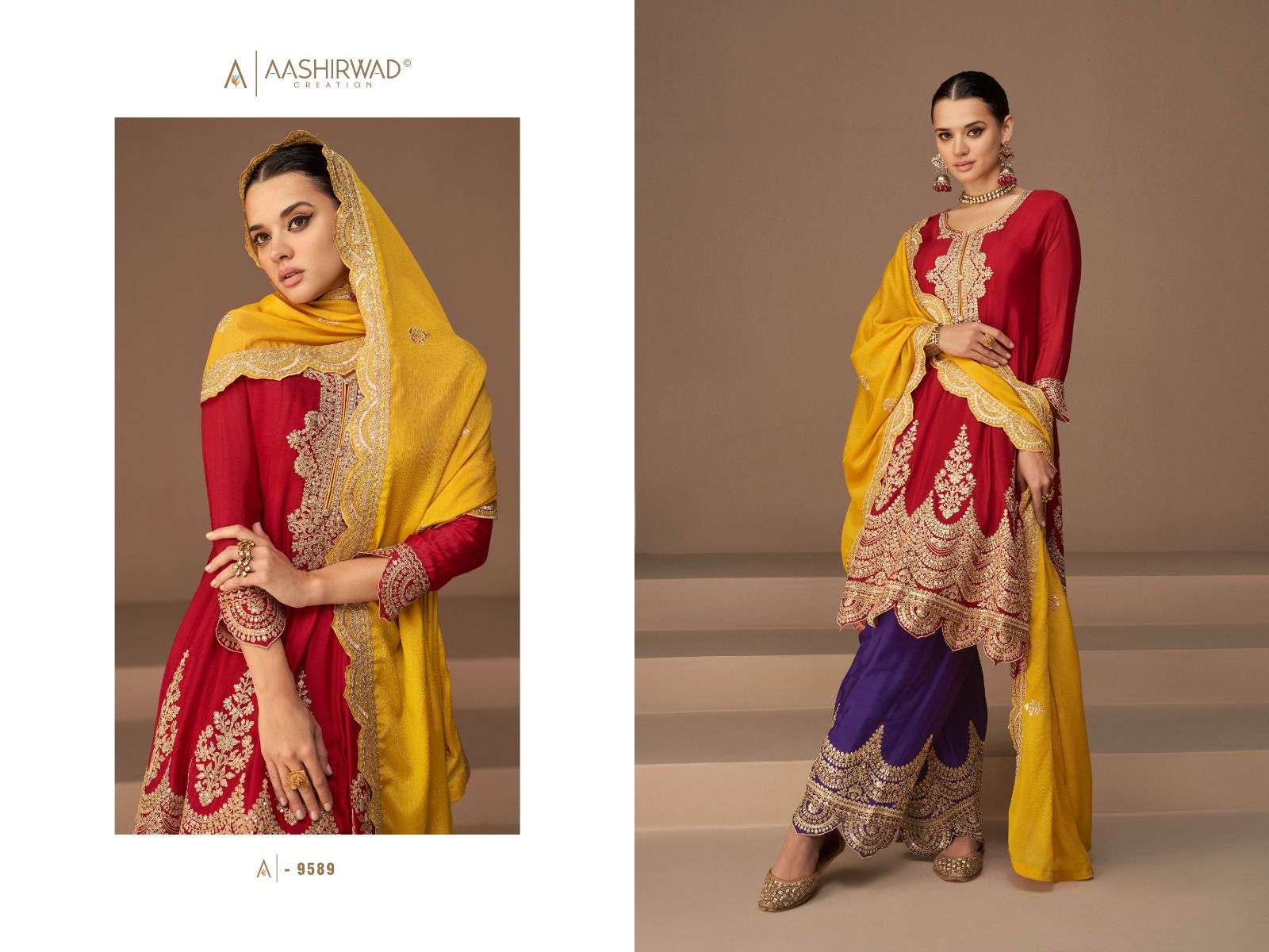 Aashirwad gulkand heena Exclusive Party Wear Readymade Dress Collection view 6