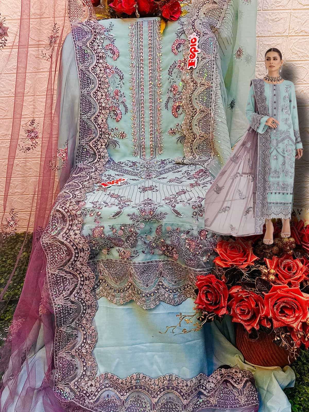 Fepic Rosemeen C 1306 C Designer Suit view 2
