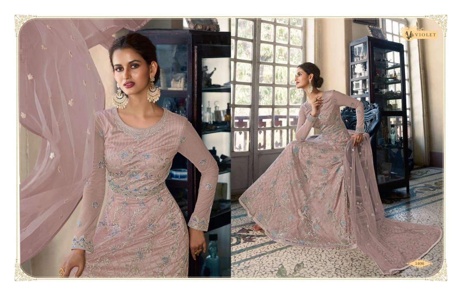 Swagat 5401 to 5408 Series party Wear Gowns Dress view 13
