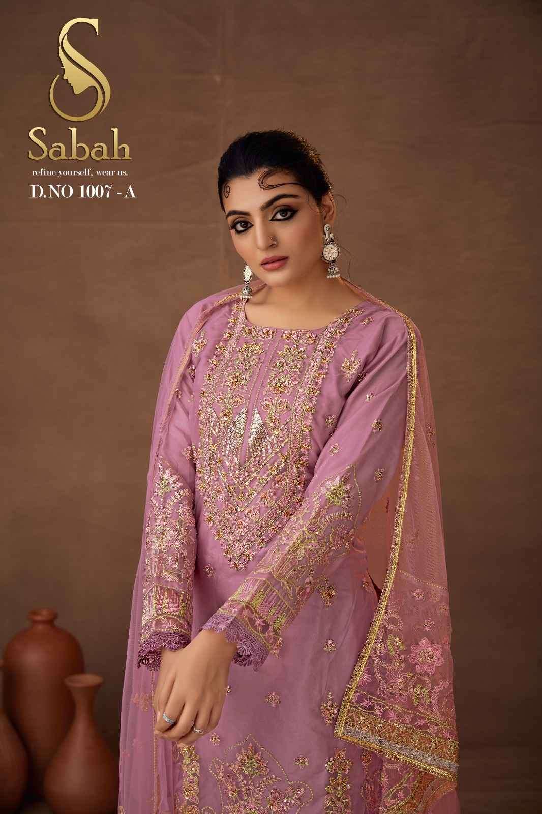 Fk Fashion Sabah Siya Fancy Organza Designer Ladies Suit Partywear Collection view 12
