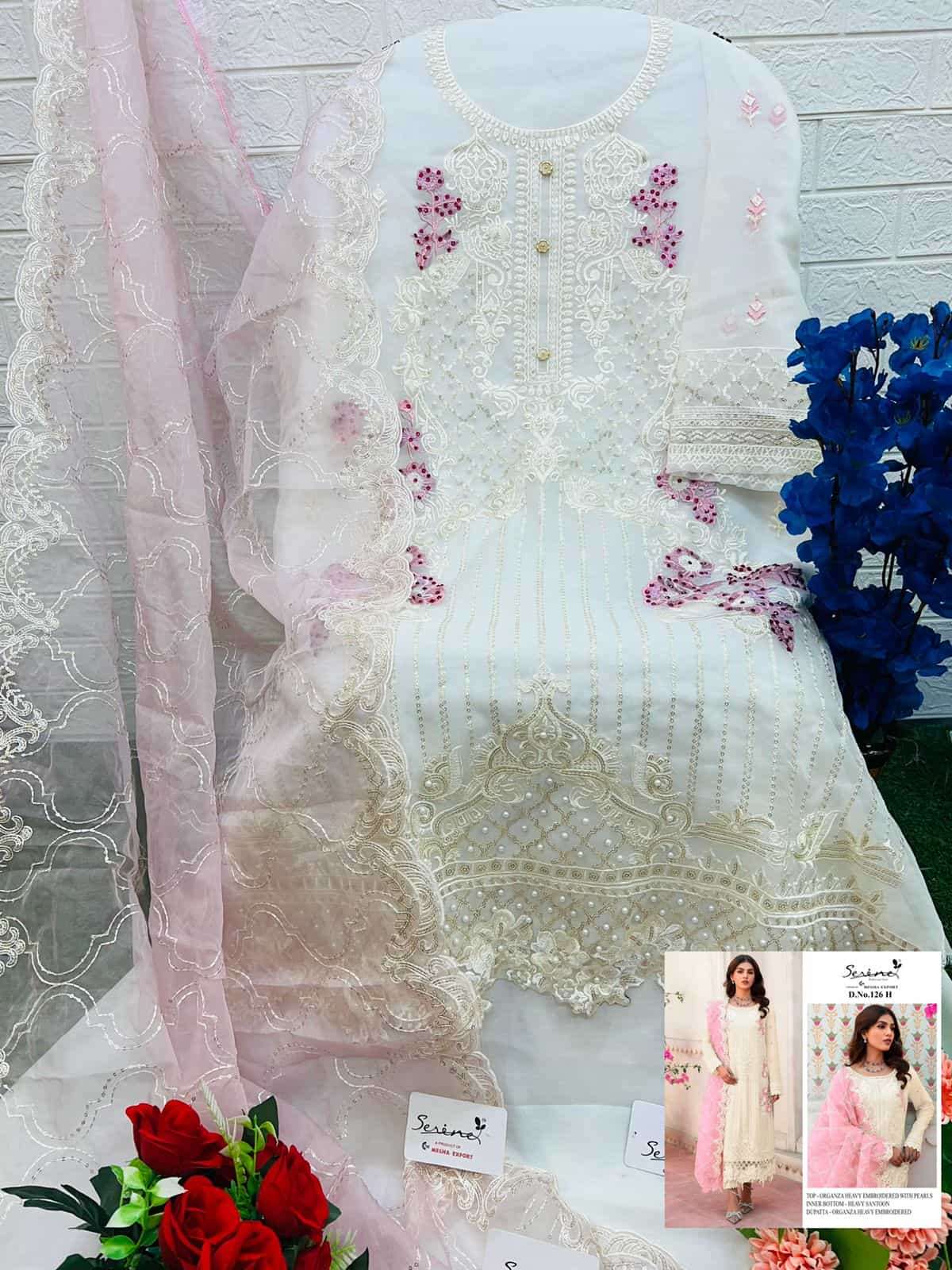 Megha Export S 126 Colors Pakistani Fancy Designer Style Party Wear Collection view 6