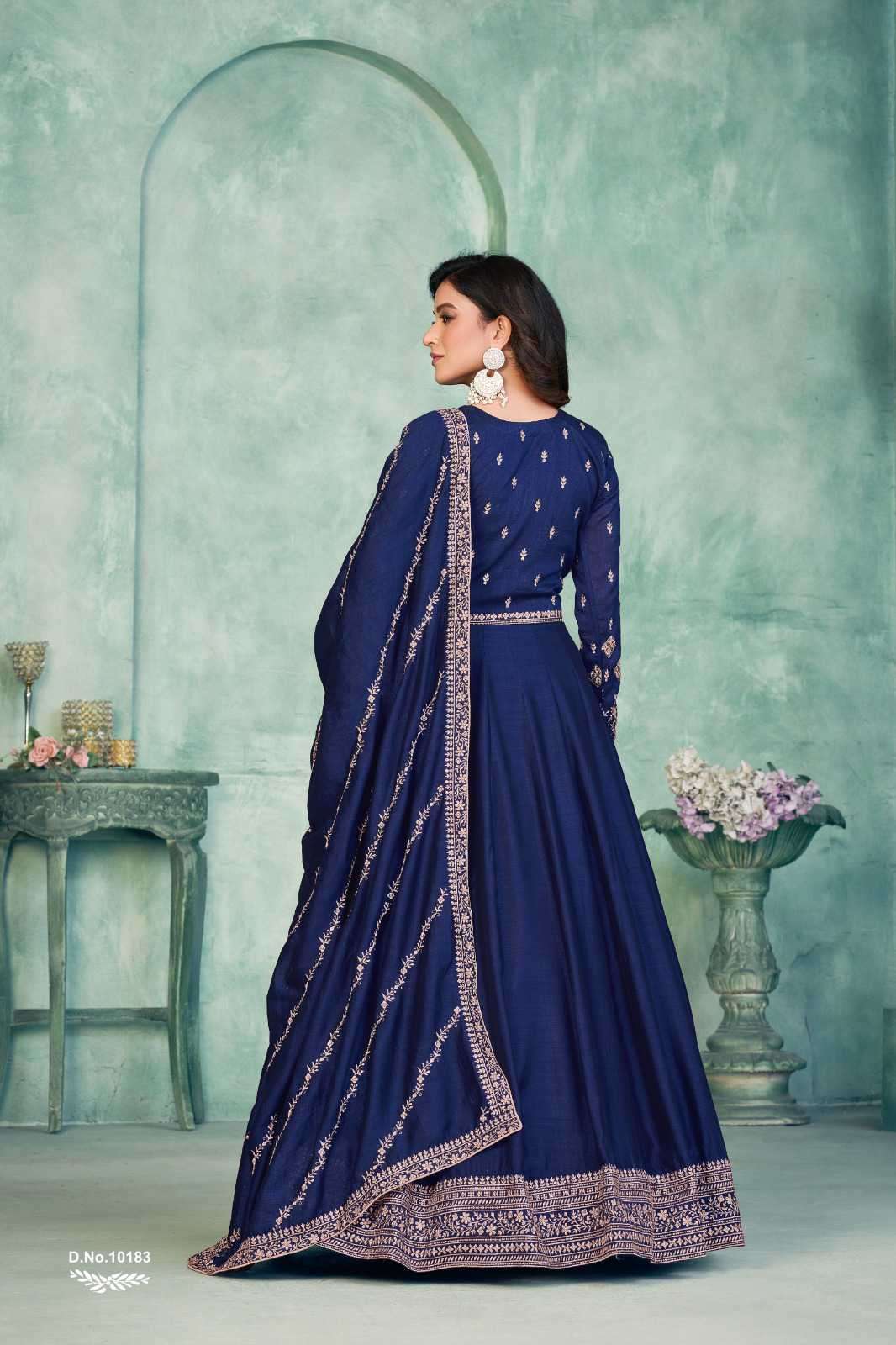 Anjubaa Vol 18 Designer Partywear Anarkali Gown Catalog Exporter view 5
