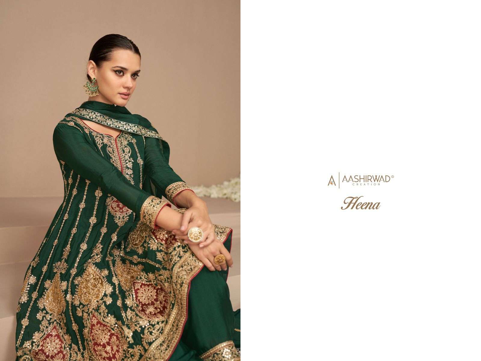 Aashirwad gulkand heena Exclusive Party Wear Readymade Dress Collection view 11