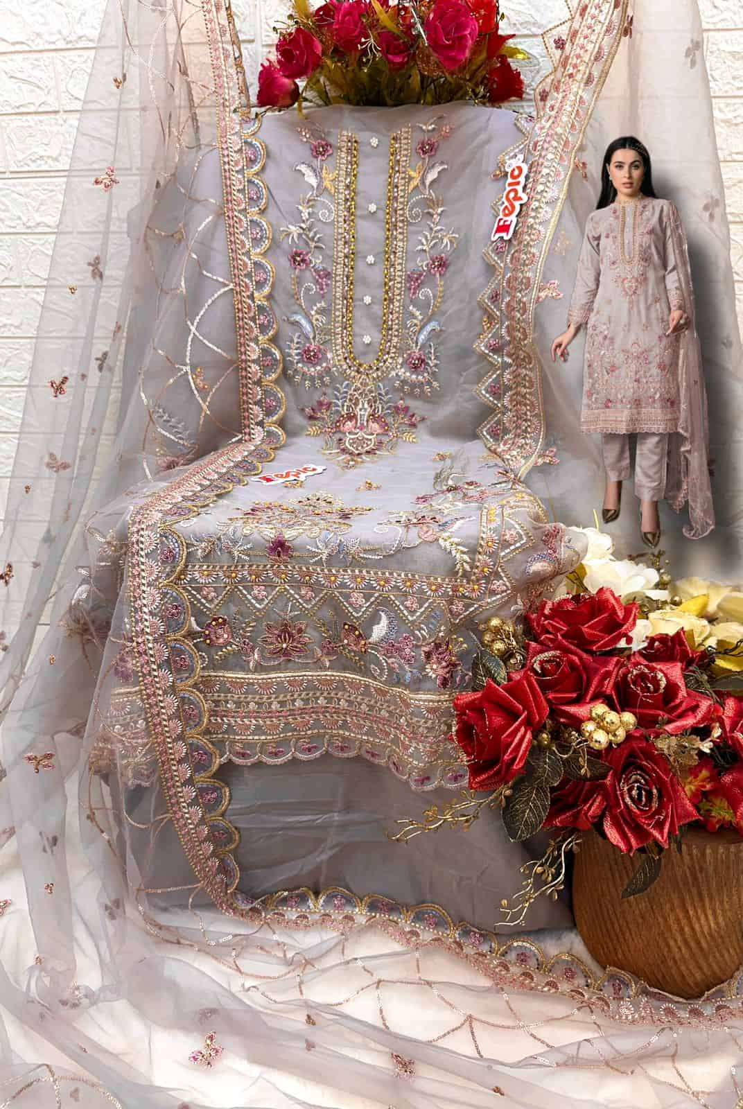 Fepic C 1354 Colors Pakistani Festive Wear Style Designer Salwar Suit Exporters view 6
