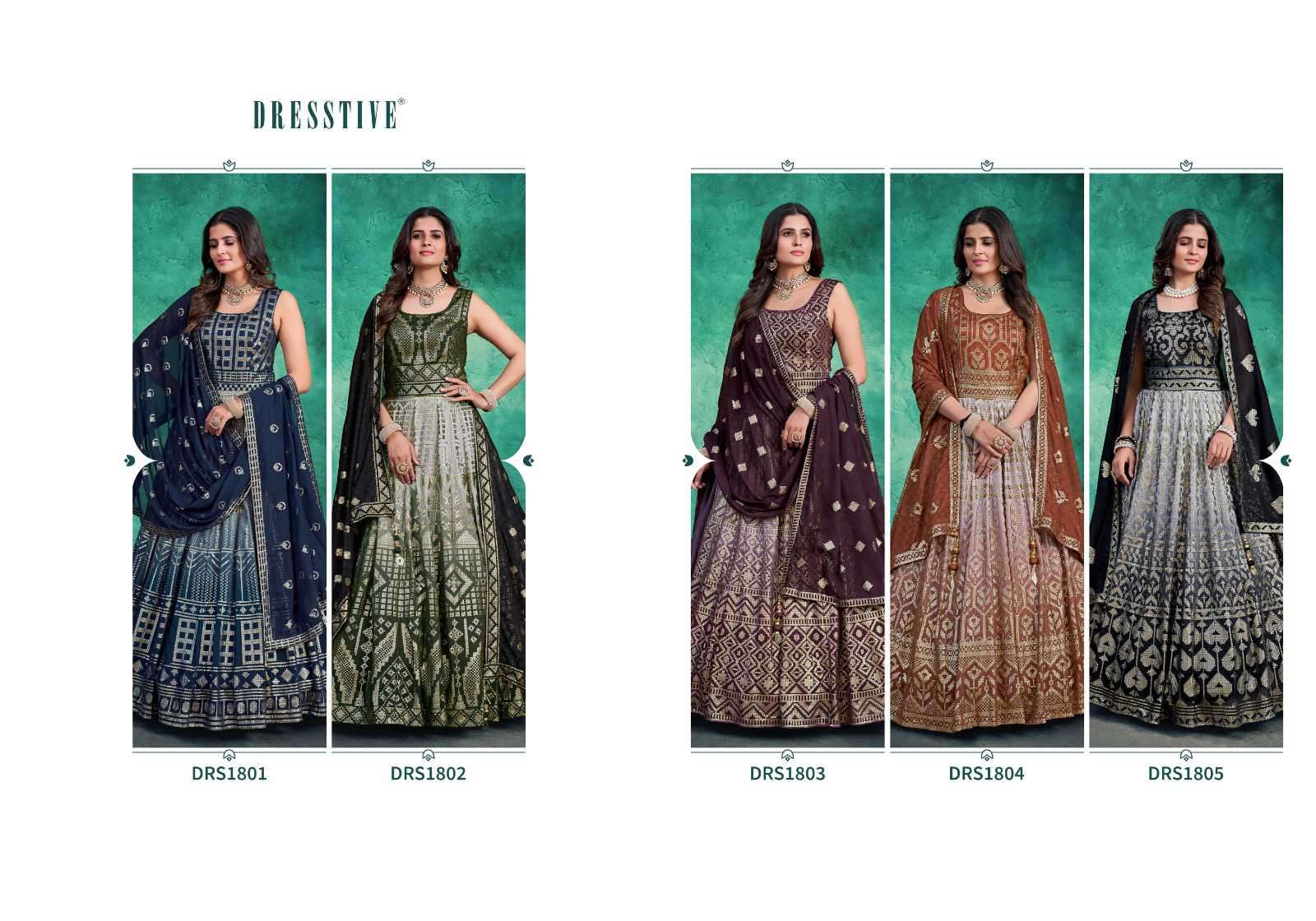 Dresstive Bella Designer Wedding Wear Gown New Collection Online view 13