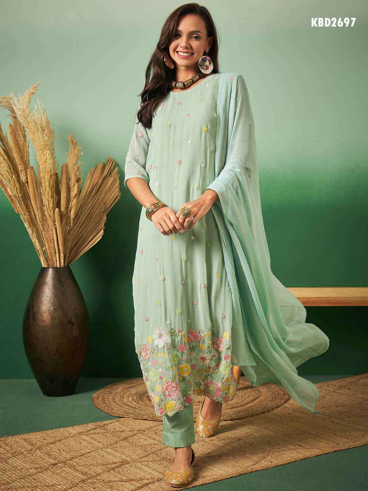 Mahotsav Hanika 2687 To 2698 Stylish Designer Georgette Suits Online Collection view 10
