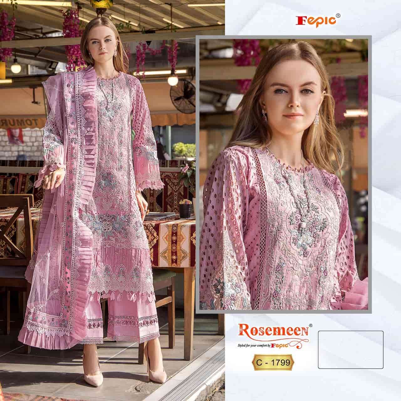 Fepic C 1799 Fancy Designer Style Pakistani Cotton Salwar Suit Collection view 2